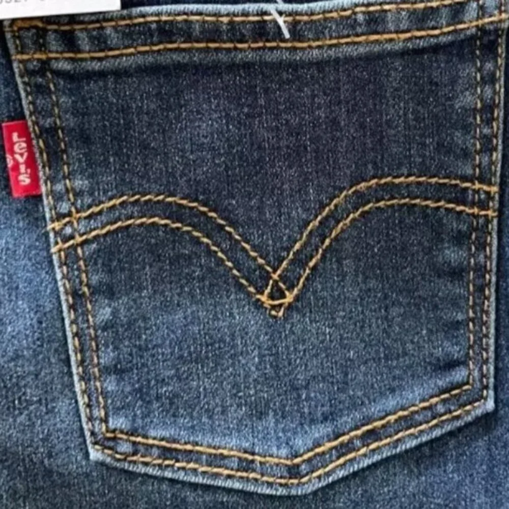 Levis 720 High Rise Super Skinny Jeans Kids Size 14 Blue NWT Adjustable Waist